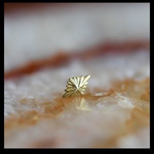 Regalia “4 AM” Threadless Yellow Gold End.